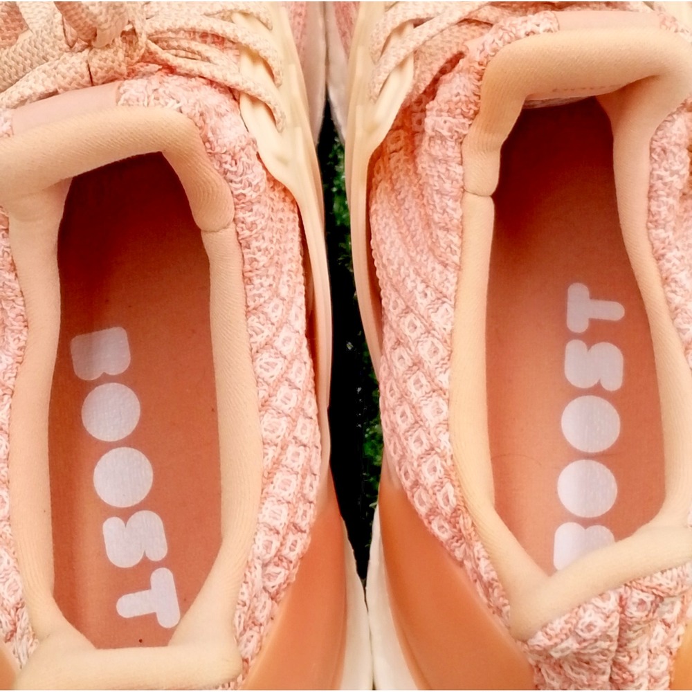 Adidas Women Ultra Boost Shoes Women's Size 8.5 M Medium Ash Peach - Light Pink - Picture 5 of 12